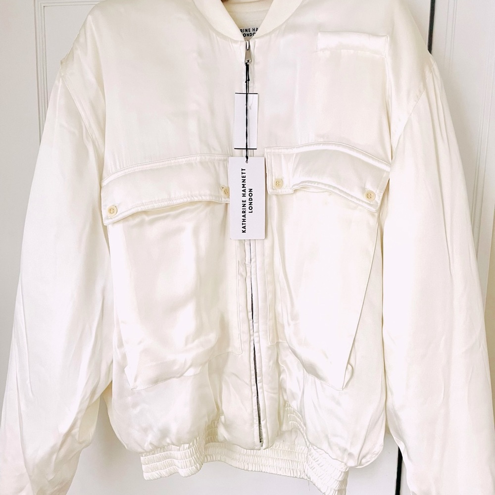 Katherine Hamnett Raffa Silk Jacket size L
